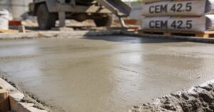 Ile cementu na m3 betonu B25? Proporcje składników na 1m3 mieszanki
