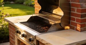 Grill murowany z cegły: projekt i budowa krok po kroku